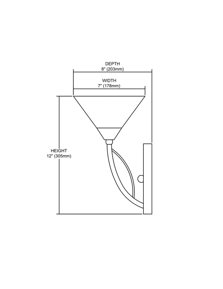 ELK Home One Light Wall Sconce