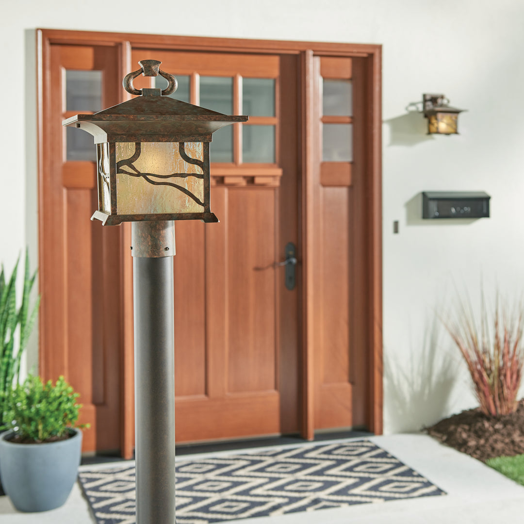 Kichler One Light Outdoor Post Mount