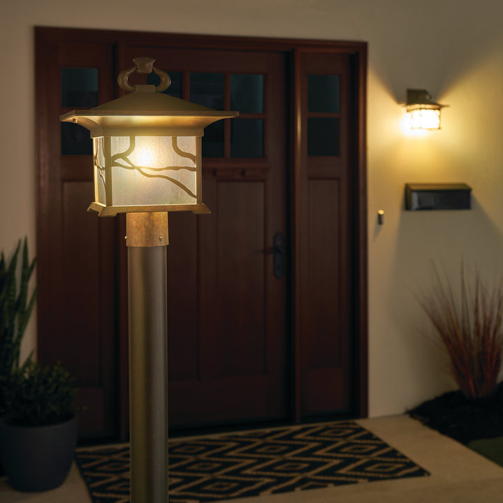 Kichler One Light Outdoor Post Mount