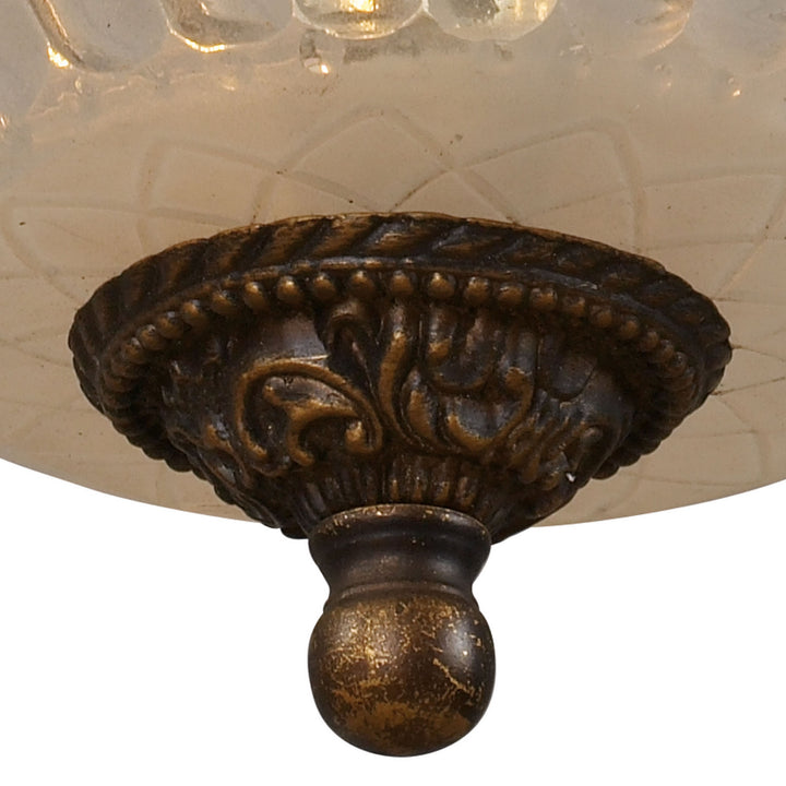 ELK Home Three Light Semi Flush Mount