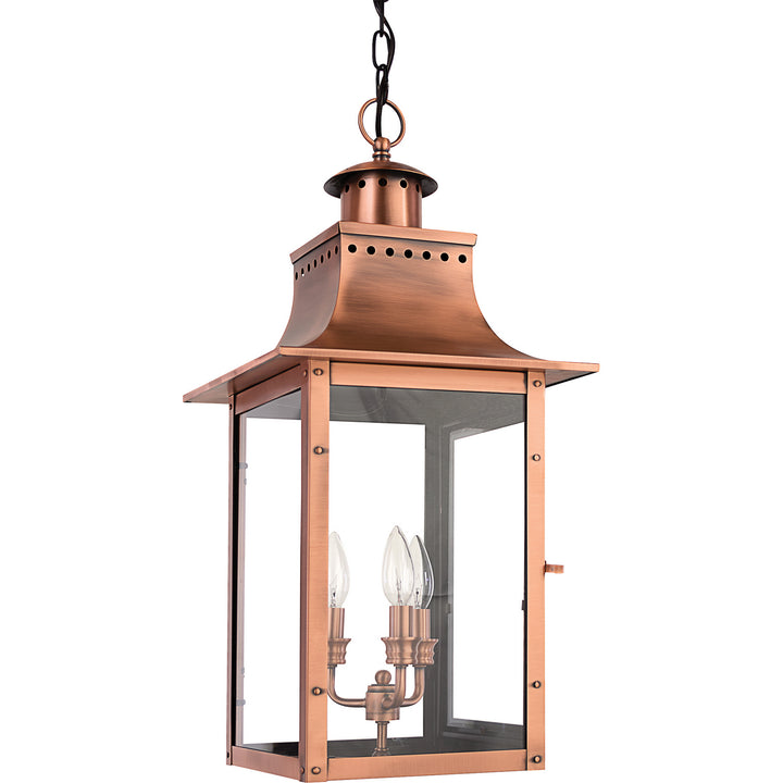 Quoizel Three Light Outdoor Hanging Lantern