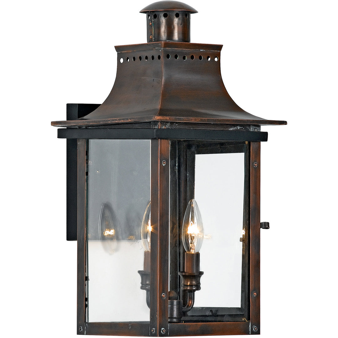 Quoizel Two Light Outdoor Wall Lantern