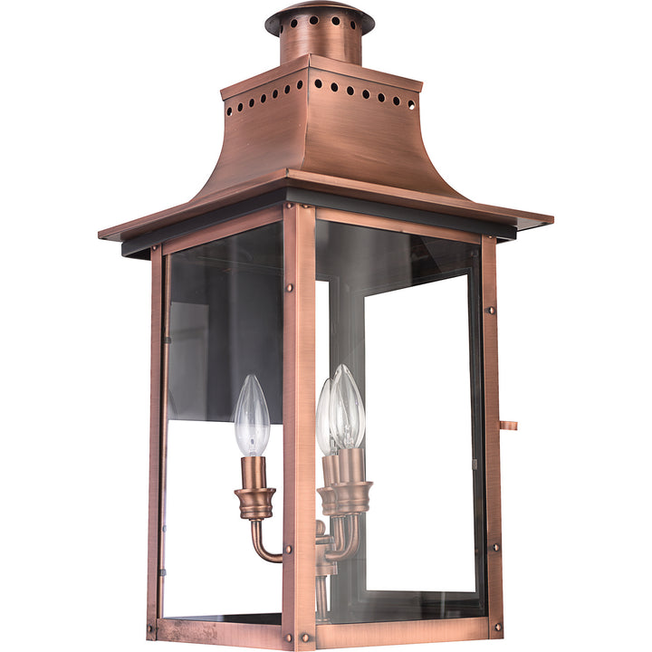 Quoizel Three Light Outdoor Wall Lantern