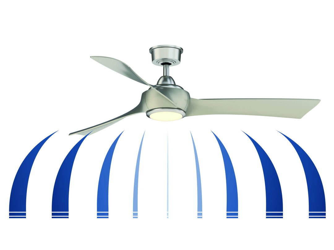 Fanimation Wrap 56" DC Indoor/Outdoor Mix & Match Ceiling Fan with Remote Control
