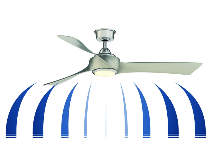 Fanimation Wrap 56" DC Indoor/Outdoor Mix & Match Ceiling Fan with Remote Control