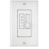 3 Speed Slide 5 Amp Wall Control in White