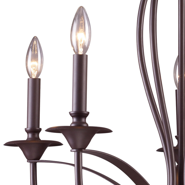 ELK Home Five Light Chandelier