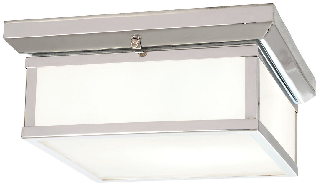 Minka Lavery Daventry Bath Two Light Flush Mount in Polished Nickel