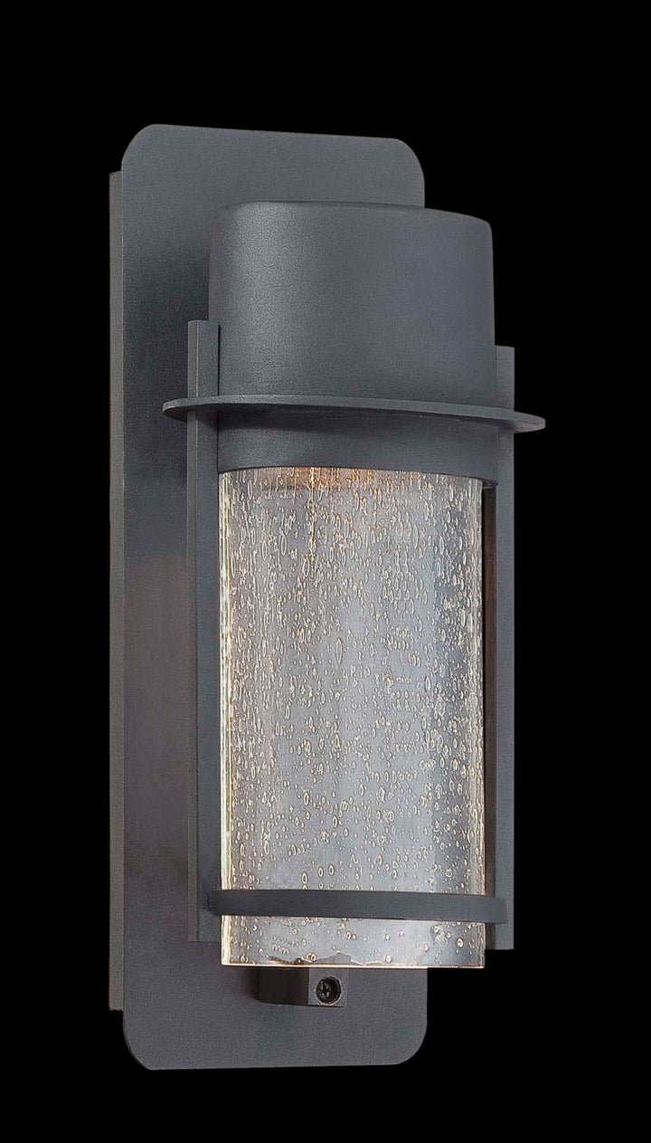 Minka Lavery Artisan Lane One Light Outdoor Wall Mount in Coal