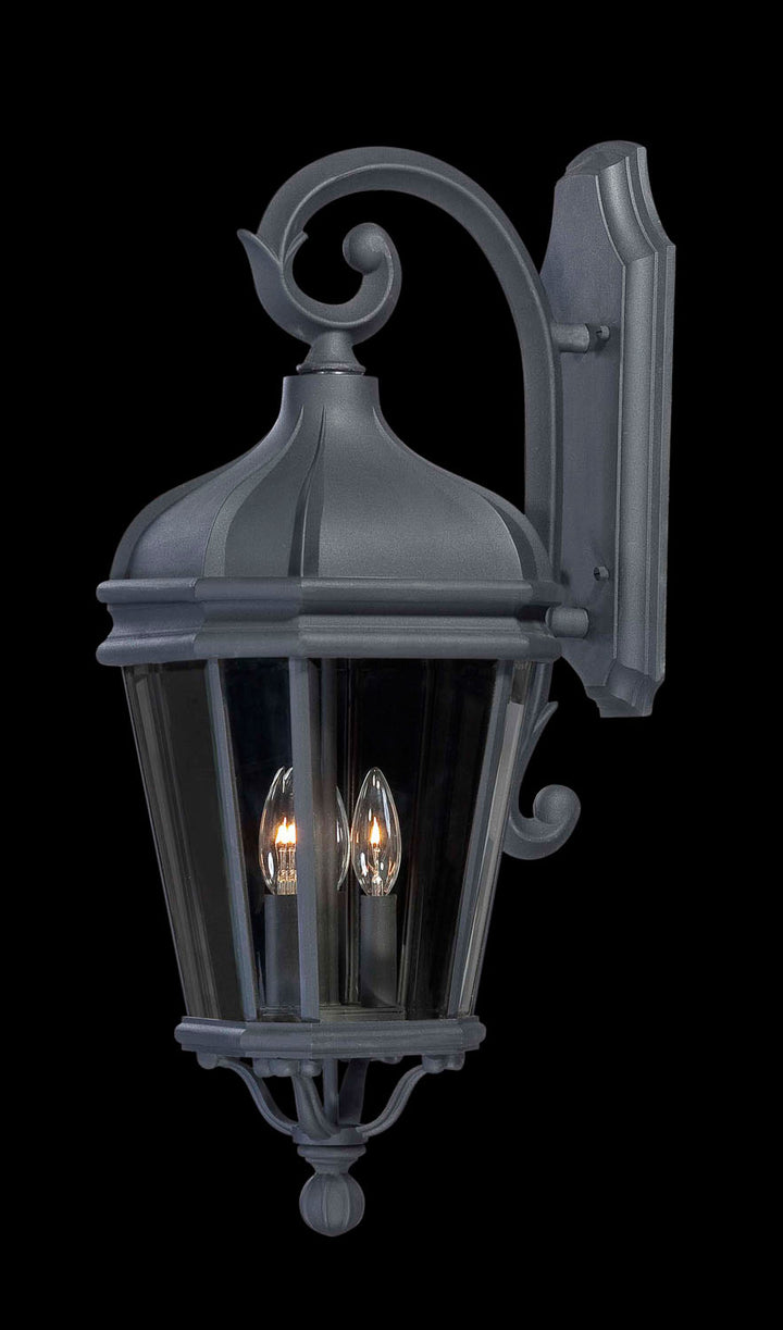 Minka Lavery Harrison Three Light Wall Mount in Coal