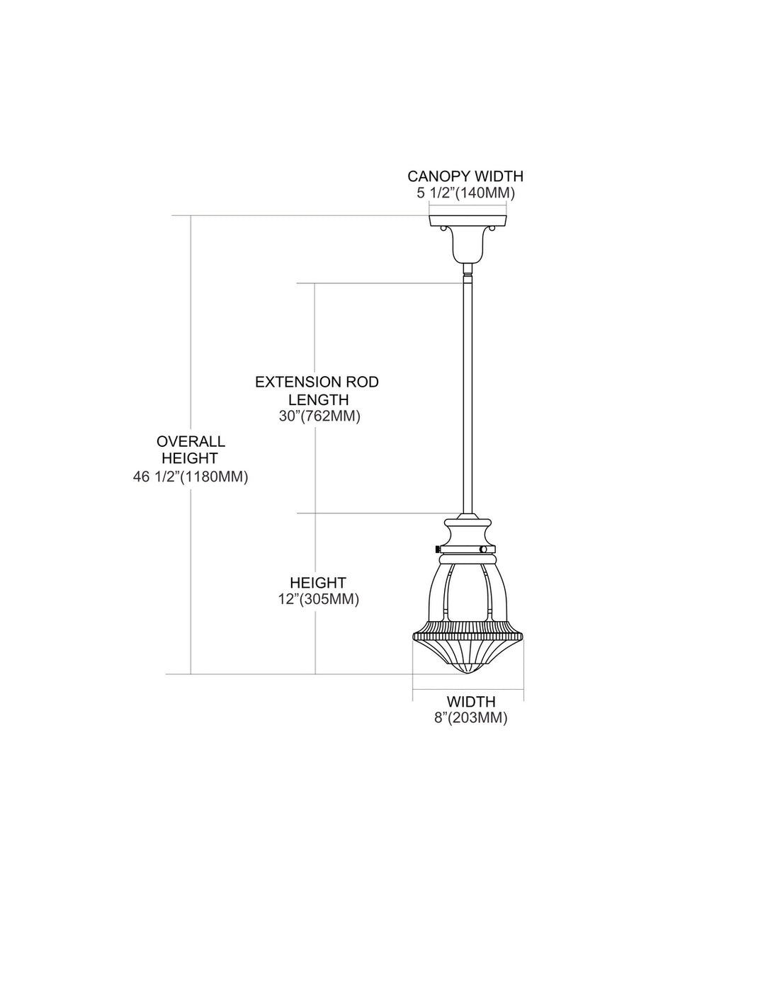 ELK Home One Light Mini Pendant