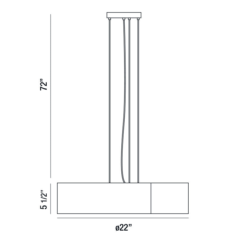 Eurofase Five Light Pendant