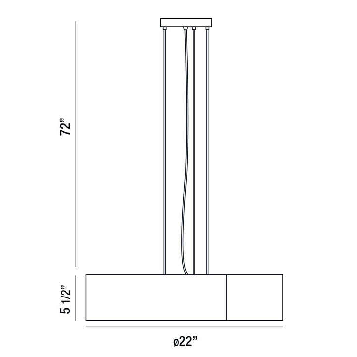 Eurofase Five Light Pendant