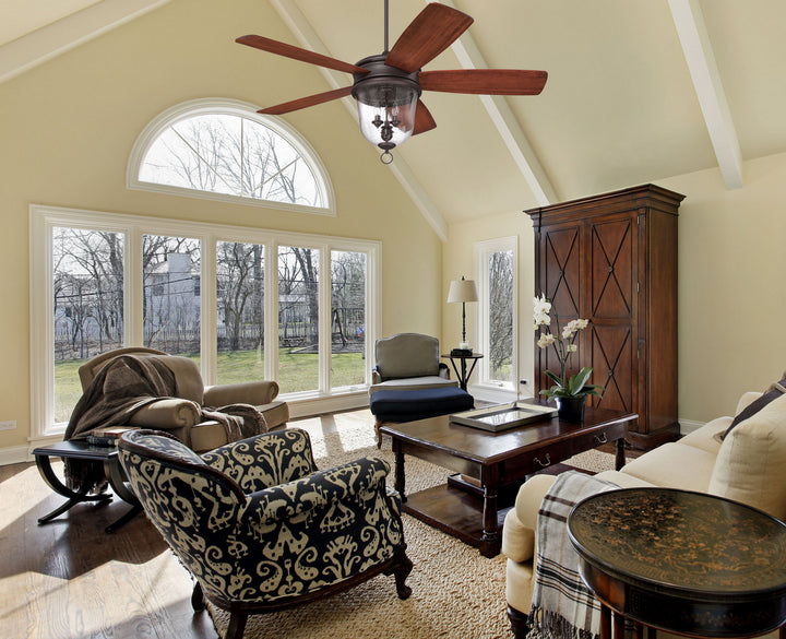 Fredericksburg 60" Ceiling Fan in Oiled Bronze Gilded