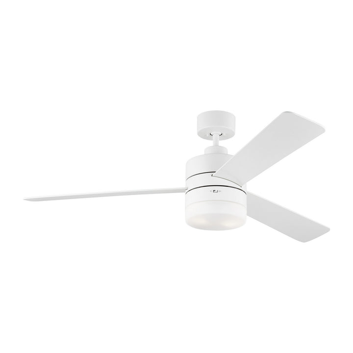 Generation Lighting Era Indoor/Outdoor Ceiling Fan with 9W LED and Wall Control