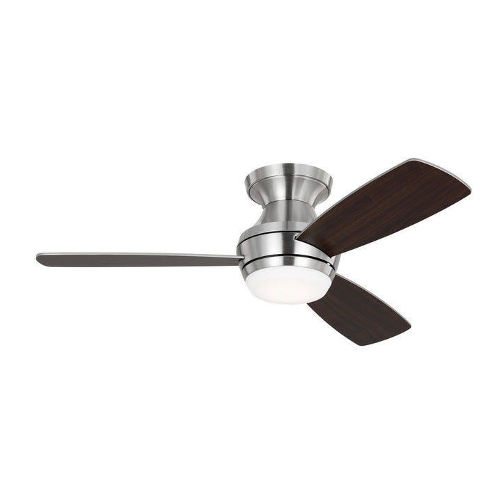 Visual Comfort Ikon Flushmount Ceiling Fan with 20W LED and Remote