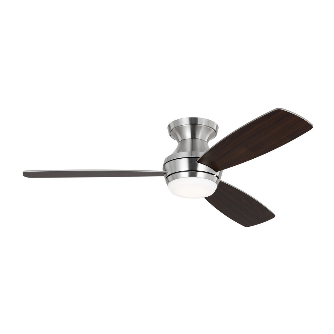 Visual Comfort Ikon Flushmount Ceiling Fan with 20W LED and Remote