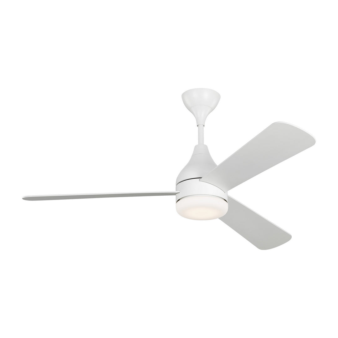 Visual Comfort Streaming Smart Indoor/Outdoor DC Ceiling Fan with 20W LED and Remote