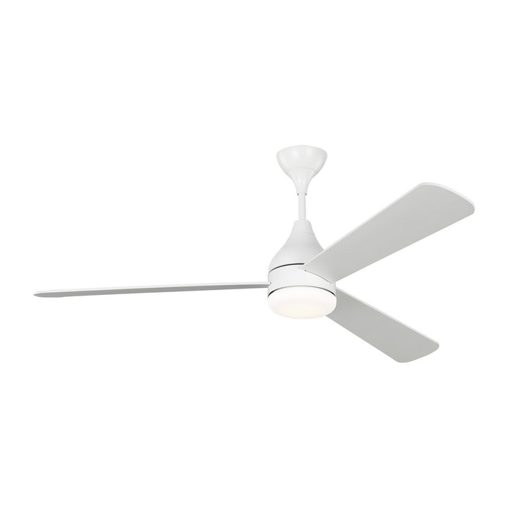 Visual Comfort Streaming Smart Indoor/Outdoor DC Ceiling Fan with 20W LED and Remote