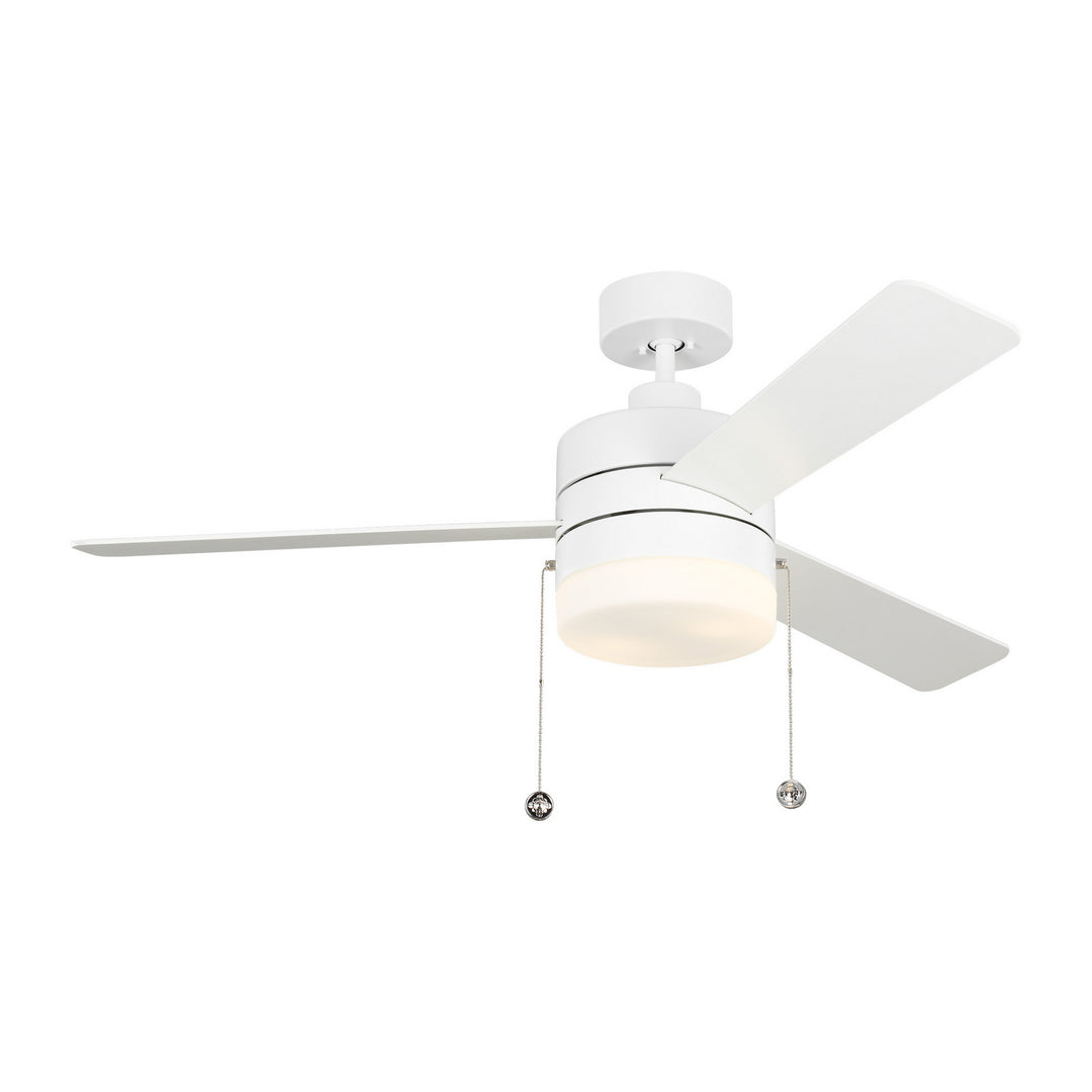 Generation Lighting Syrus 52'' Pull Chain Ceiling Fan with LED