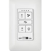4 Speed DC Wall Control in White