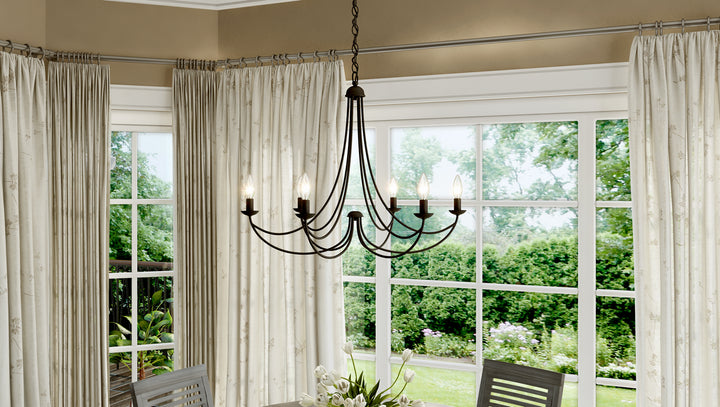 Quoizel Six Light Chandelier