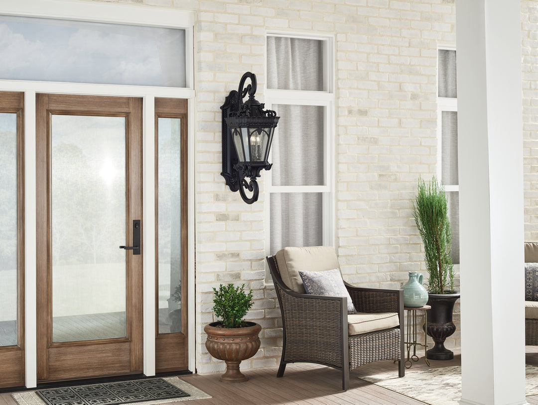 Kichler Four Light Outdoor Wall Mount