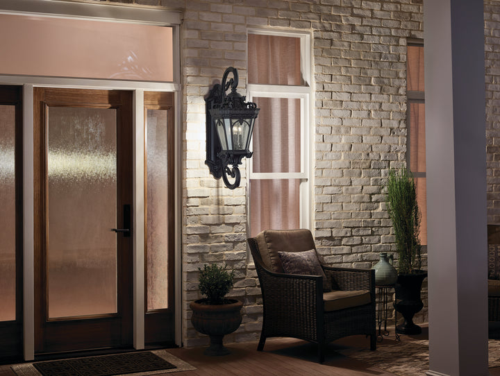 Kichler Four Light Outdoor Wall Mount