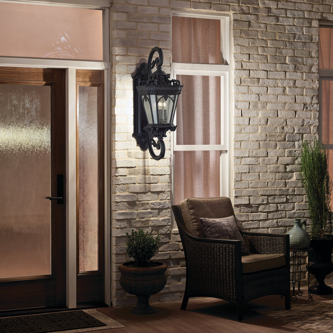 Kichler Four Light Outdoor Wall Mount