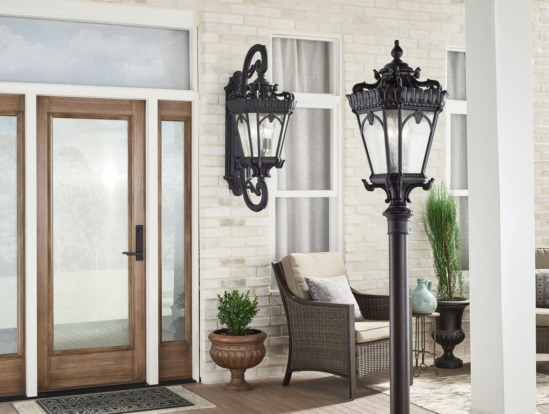 Kichler Four Light Outdoor Post Mount