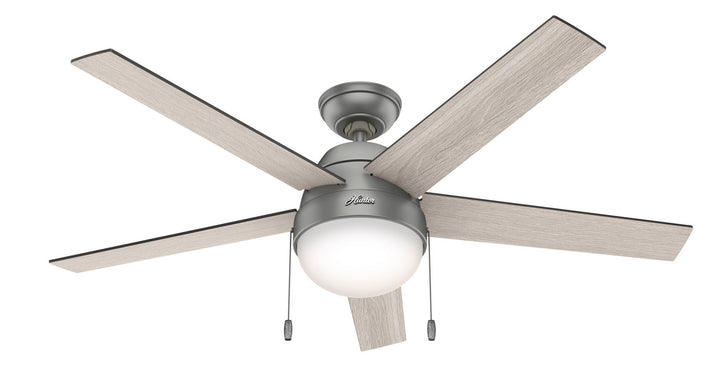 Hunter Fan Anslee Pull Chain Ceiling Fan with 18W LED