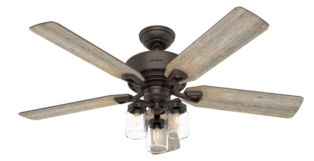 Hunter Fan Devon Park 52" Ceiling Fan with 10W LED and Remote