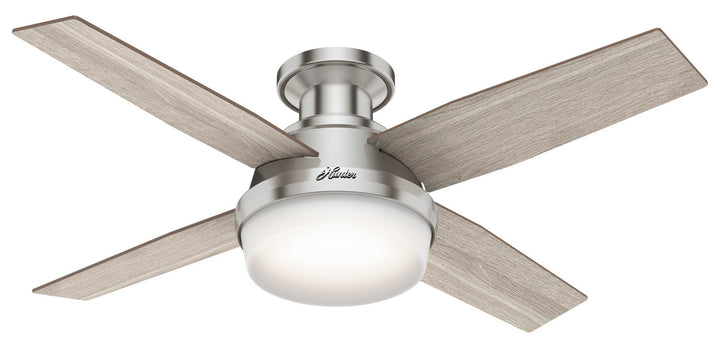 Hunter Fan Dempsey 44" Flushmount Ceiling Fan with 19W LED and Remote