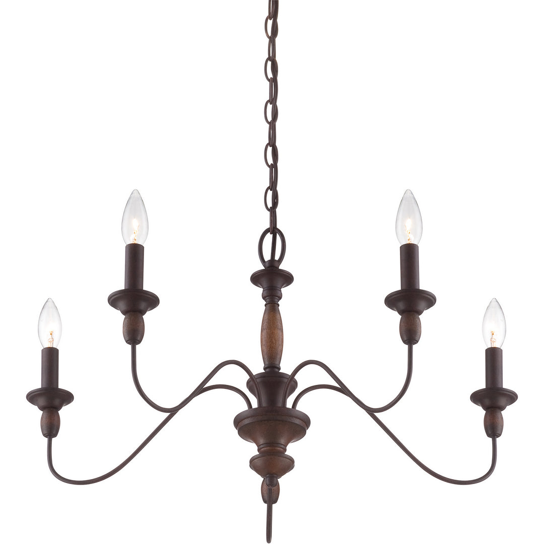 Quoizel Five Light Chandelier