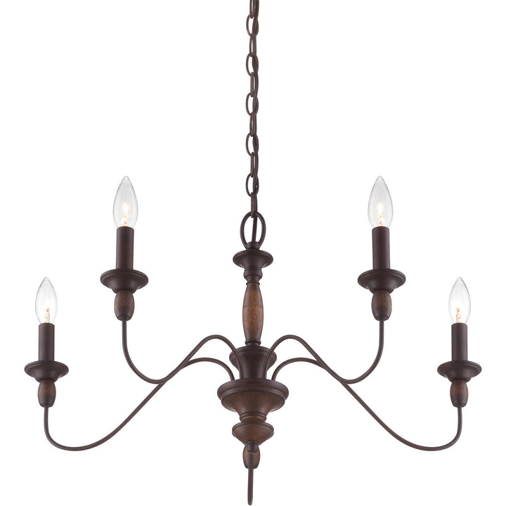 Quoizel Five Light Chandelier