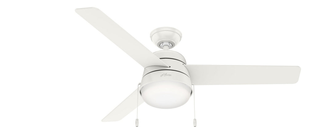 Hunter Fan Aker 52" Indoor/Outdoor Pull Chain Ceiling Fan with 18W LED