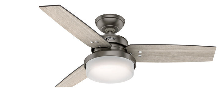 Hunter Fan Sentinel 44" Indoor Ceiling Fan with 19.6W LED and Remote