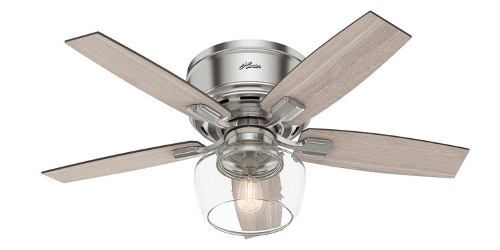 Hunter Fan Bennett Flushmount Ceiling Fan with 5W LED and Remote