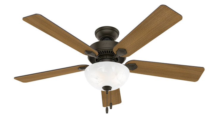 Hunter Fan Swanson 52" Indoor Pull Chain Ceiling Fan with 19.5W LED