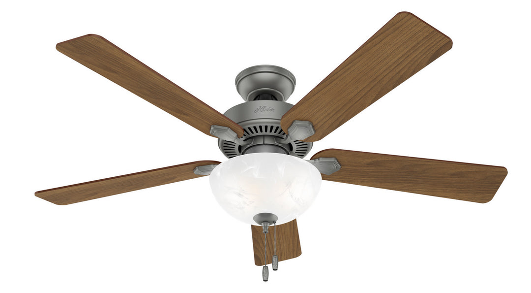 Hunter Fan Swanson 52" Indoor Pull Chain Ceiling Fan with 19.5W LED