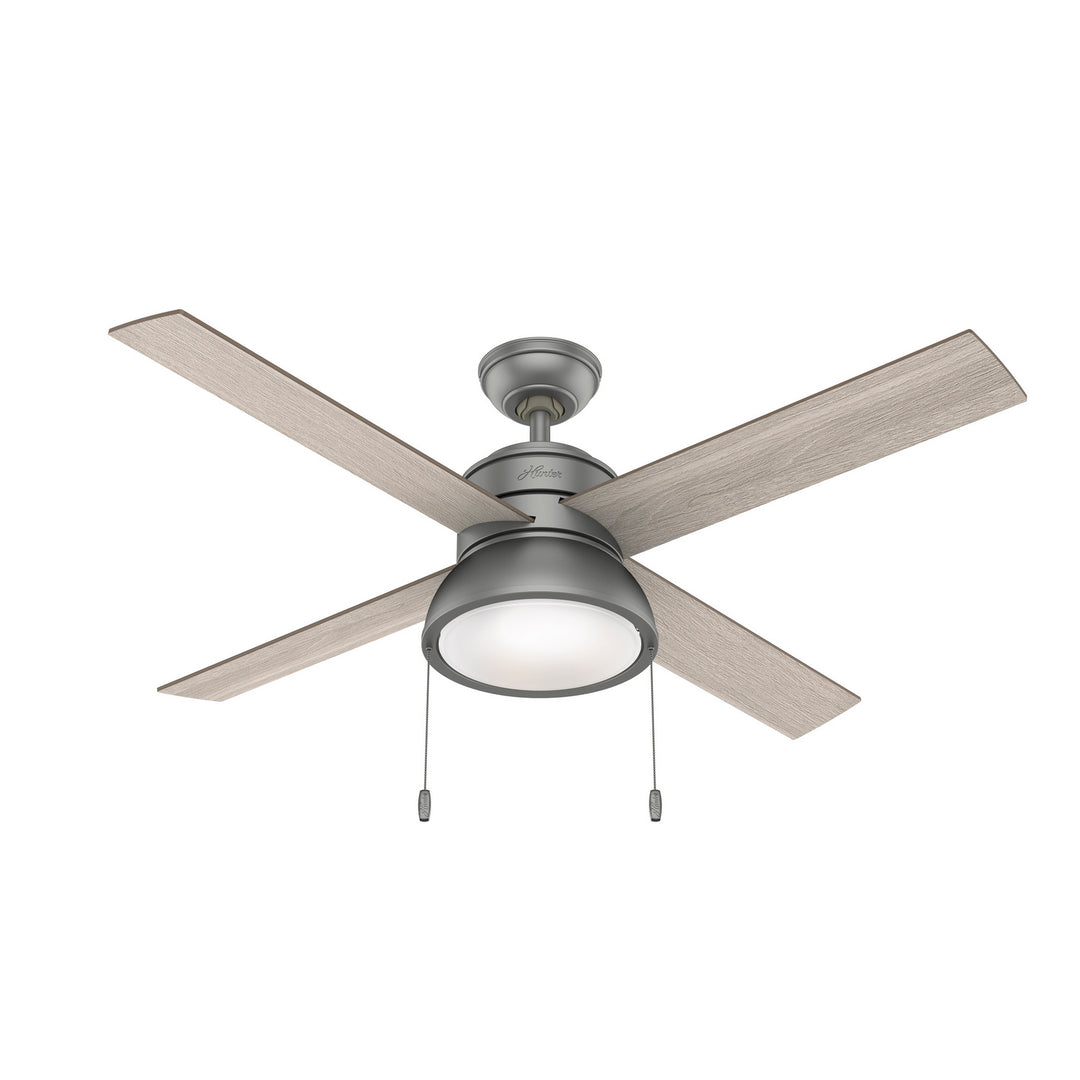 Hunter Fan Loki Pull Chain Ceiling Fan with 18W LED