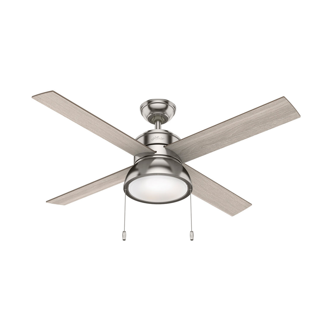 Hunter Fan Loki Pull Chain Ceiling Fan with 18W LED