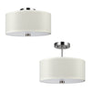 Visual Comfort Studio Dayna Shade Pendants | Semi-Flush Mts. at 100W & 9W