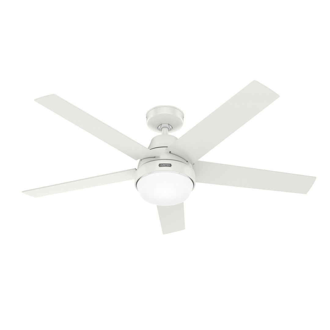 Hunter Fan Aerodyne 52" Smart Ceiling Fan with 18W LED and Remote