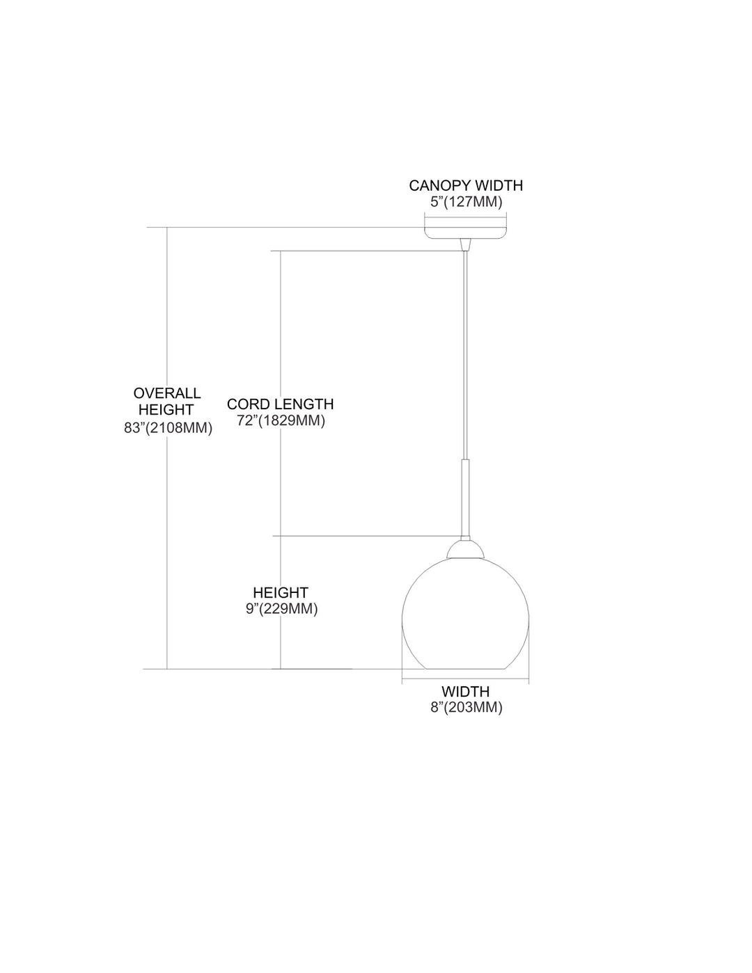 ELK Home LED Mini Pendant