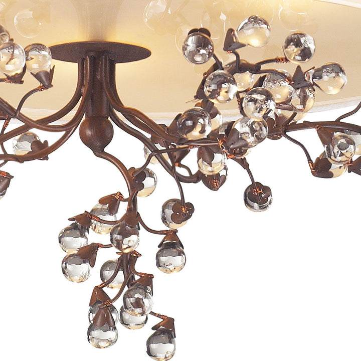 ELK Home Three Light Semi Flush Mount