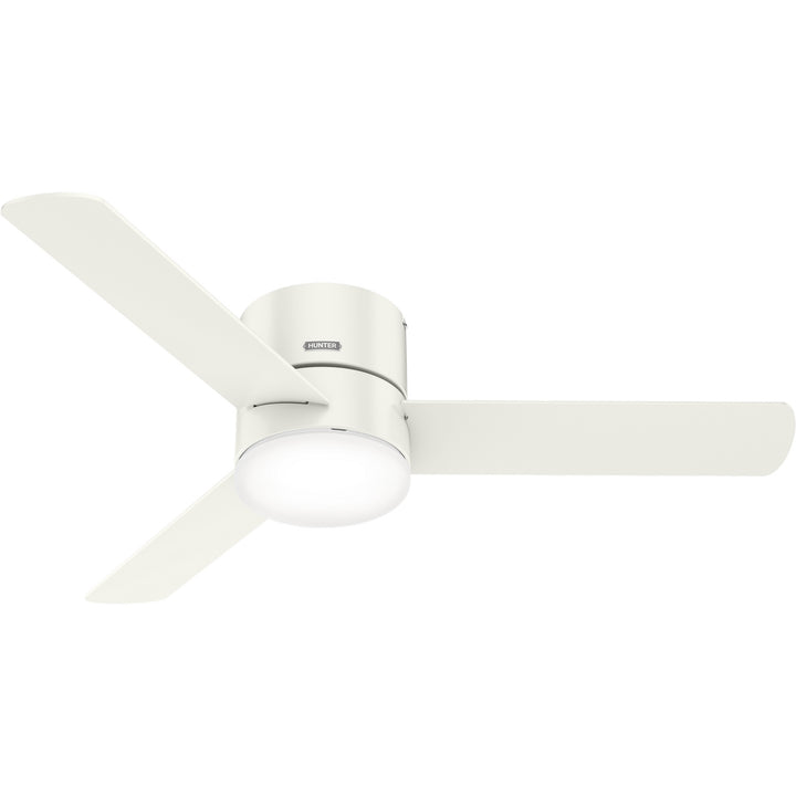 Hunter Fan Minimus Indoor Flushmount Ceiling Fan with 16WLED and Remote