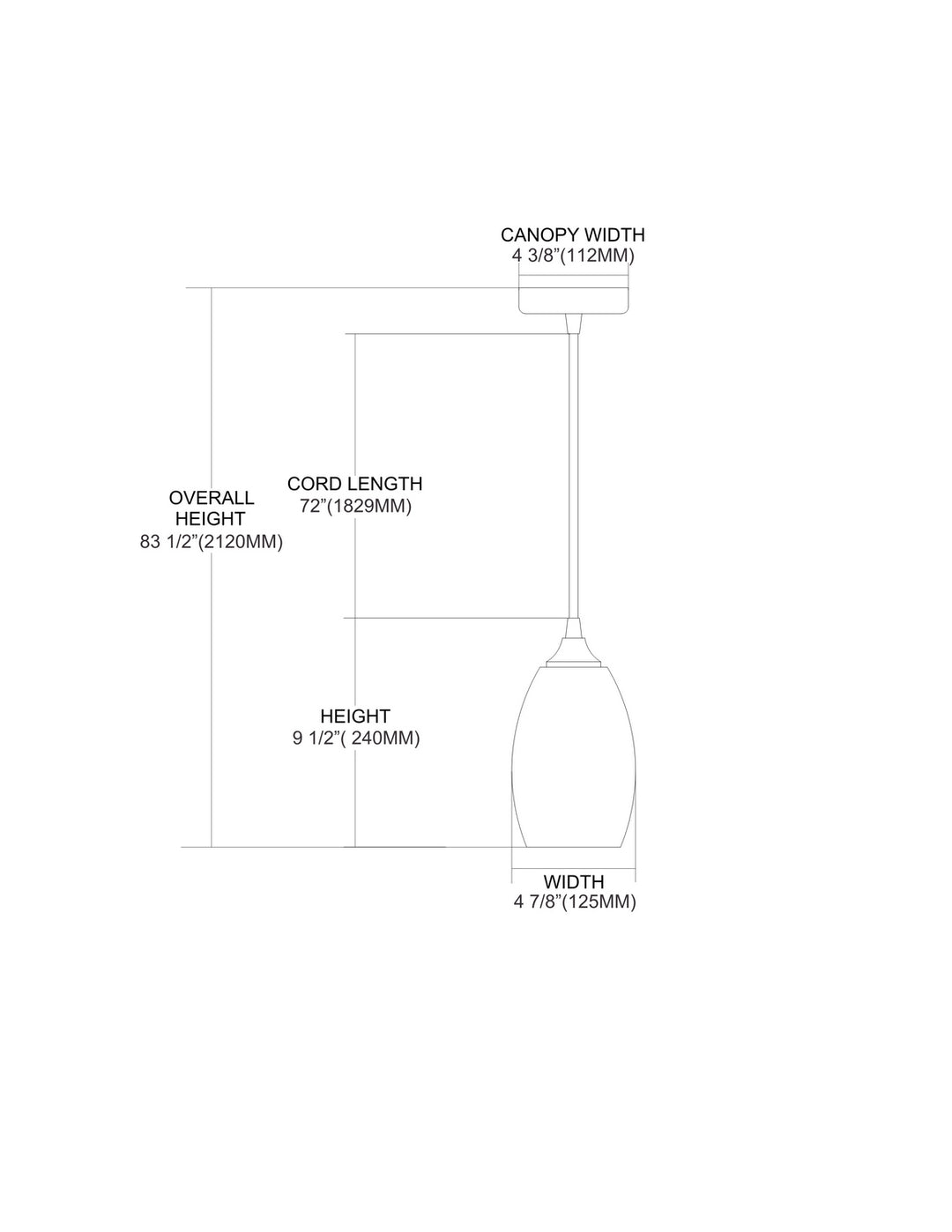 ELK Home LED Mini Pendant