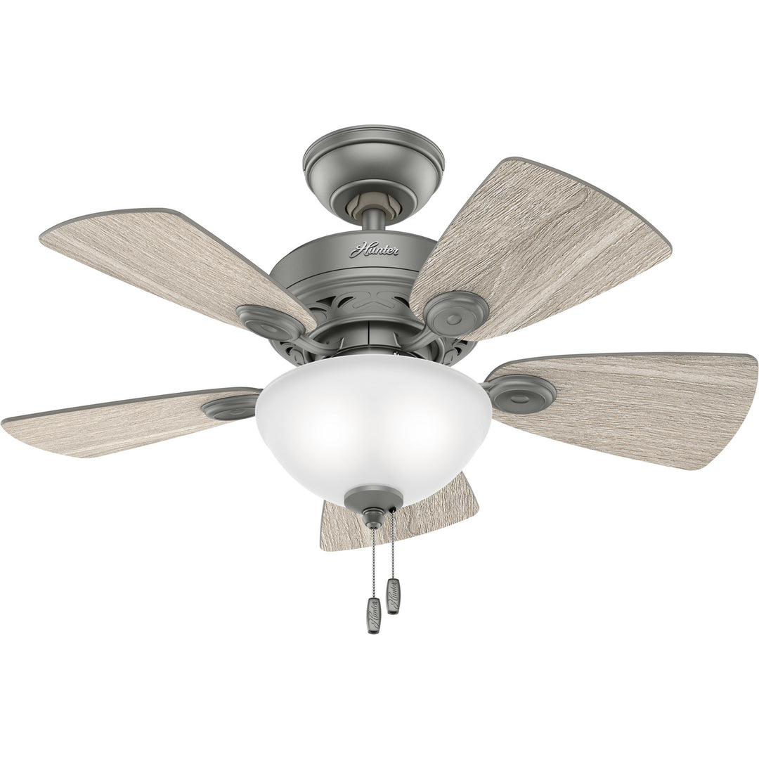 Hunter Fan Watson 34" Indoor Pull Chain Ceiling Fan with 14W LED