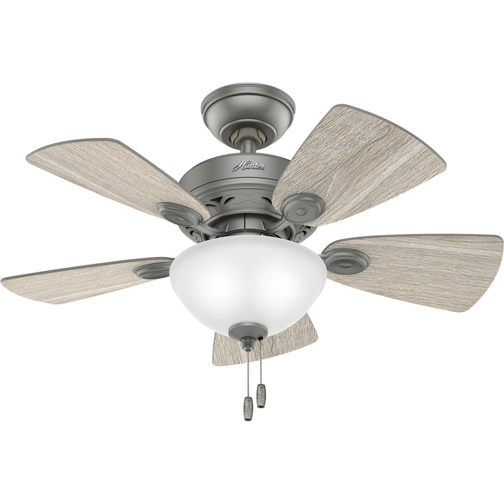 Hunter Fan Watson 34" Indoor Pull Chain Ceiling Fan with 13W LED